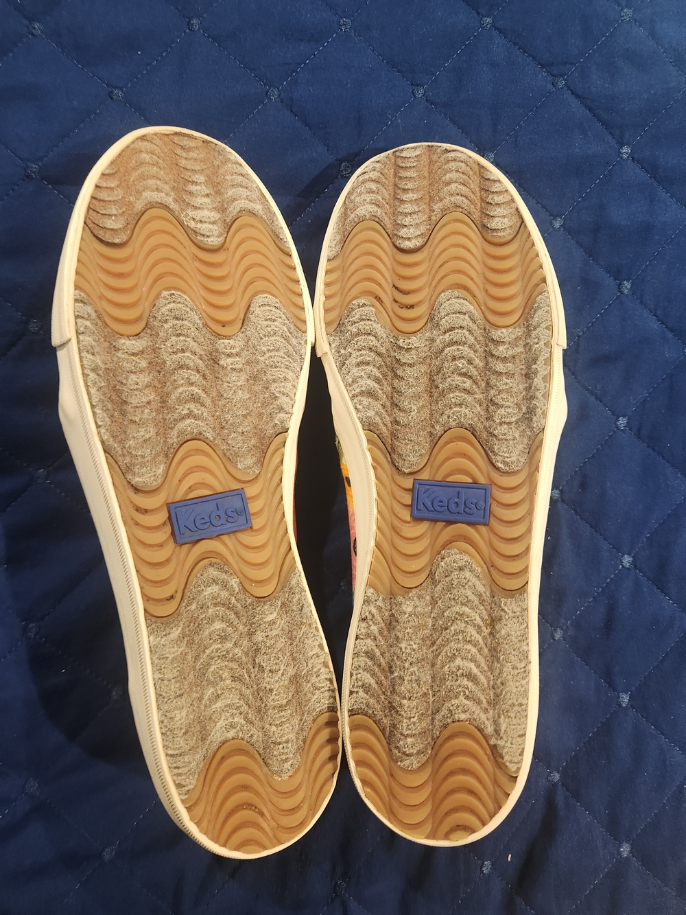 Keds + Rifle Paper Co. Floral Slip-On Canvas Sneakers - Women's 10 - Picture 6 of 8